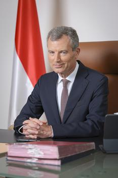 Portrait de S.E. M. Christophe Mirmand - Ministre d'Etat. ©Direction de la Communication-Manuel Vitali - ©Direction de la Communication / Manuel Vitali