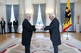 Présentation des Lettres de créance du nouvel Ambassadeur de la Principauté de Monaco auprès de la République Fédérale d’Allemagne © Bundesregierun... - Présentation des Lettres de créance du nouvel Ambassadeur de la Principauté de Monaco auprès de la République Fédérale d’Allemagne © Bundesregierung Henning Schacht Présentation des Lettres de créance du nouvel Ambassadeur de la Principauté de Monaco auprès de la République Fédérale d’Allemagne © Bundesregierun... - Présentation des Lettres de créance du nouvel Ambassadeur de la Principauté de Monaco auprès de la République Fédérale d’Allemagne © Bundesregierung Henning Schacht