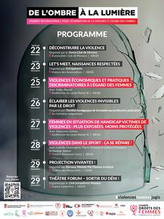 Programme Comité Droits des Femmes - Programme Comité Droits des Femmes