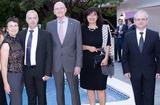 Réception 2019 Madrid 1 - S.E. M. Jean-Luc Van Klaveren, avec l’Ambassadrice du Luxembourg, l’Ambassadeur de Bulgarie, l’Ambassadrice de Slovénie et l’Ambassadeur de Biélorussie. ©DR
