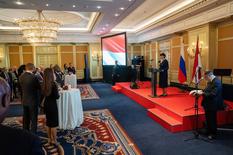 Réception diplomatique Moscou - Réception diplomatique à Moscou organisée par S.E. Mme Mireille Pettiti, Ambassadeur de la Principauté de Monaco auprès de la Fédération de Russie ©DR