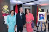 Réception Paris 2018 - S.E. M. Claude Cottalorda, son épouse et S.E. Mme Ségolène Royal ®Cyril Bailleul Réception Paris 2018 - S.E. M. Claude Cottalorda, son épouse et S.E. Mme Ségolène Royal ®Cyril Bailleul