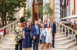 Réception Rome 2019 - S.E. M. Robert Fillon et son épouse, entourés du personnel de l’Ambassade. ©DR Réception Rome 2019 - S.E. M. Robert Fillon et son épouse, entourés du personnel de l’Ambassade. ©DR