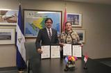 Relation diplomatiques Nicaragua - S.E. M. Jaime Hermida Castillo, Représentant Permanent du Nicaragua à l’ONU et S.E. Mme Isabelle Picco, Représentant Permanent de Monaco à l’ONU ©DR Relation diplomatiques Nicaragua - S.E. M. Jaime Hermida Castillo, Représentant Permanent du Nicaragua à l’ONU et S.E. Mme Isabelle Picco, Représentant Permanent de Monaco à l’ONU ©DR