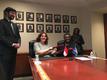 Relations diplo Barbade - S. E. Mme Elizabeth Thompson et S. E. Mme Isabelle Picco, Représentantes permanentes auprès des Nations Unies ©DR Relations diplo Barbade - S. E. Mme Elizabeth Thompson et S. E. Mme Isabelle Picco, Représentantes permanentes auprès des Nations Unies ©DR