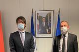 Rencontre SICCFIN-TRACFIN. ©DR - Guillaume Valette-Valla, Directeur du TRACFIN à gauche et Michel Hunault, Directeur du SICCFIN, à droite. ©DR Rencontre SICCFIN-TRACFIN. ©DR - Guillaume Valette-Valla, Directeur du TRACFIN à gauche et Michel Hunault, Directeur du SICCFIN, à droite. ©DR