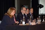 Réunion Groupe Egmont - S.A.S. le Prince Albert II au centre, entouré de Marie-Pascale Boisson, Directeur du SICCFIN et Sergio Espinosa, Présient du Groupe Egmont à gauche et Kevin Stephenson, Secrétaire général du Groupe Egmont, à droite. ©Centre de Presse / Charly Gallo Réunion Groupe Egmont - S.A.S. le Prince Albert II au centre, entouré de Marie-Pascale Boisson, Directeur du SICCFIN et Sergio Espinosa, Présient du Groupe Egmont à gauche et Kevin Stephenson, Secrétaire général du Groupe Egmont, à droite. ©Centre de Presse / Charly Gallo
