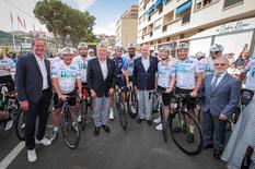 Roulons pour la Paix - Départ de la parade "Roulons pour la Paix" en présence de S.A.S. le Prince Albert II de Monaco ©Direction de la Communication / Stéphane Danna
