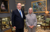 S.A.S. le Prince Souverain et Sylvie Esparre-©Gaëtan Luci-Palais princier - ©Gaëtan Luci / Palais princier