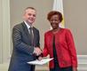 S.E. M. Steiner - OIF. ©OIF - S.E. M. Christophe Steiner, Ambassadeur de la Principauté de Monaco en France et S.E. Mme Louise Mushikiwabo, Secrétaire générale de la Francophonie. ©OIF S.E. M. Steiner - OIF. ©OIF - S.E. M. Christophe Steiner, Ambassadeur de la Principauté de Monaco en France et S.E. Mme Louise Mushikiwabo, Secrétaire générale de la Francophonie. ©OIF