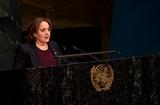 S.E.Mme Picco AG ONU - S.E.Mme Isabelle Picco lors de son allocution à l'ONU S.E.Mme Picco AG ONU - S.E.Mme Isabelle Picco lors de son allocution à l'ONU