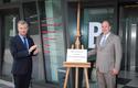 SAS et SEM Honoré II - S.A.S. le Prince Albert II de Monaco et S.E. M. Christophe MIRMAND - plaque inaugurale ©Direction de la Communication-Stéphane Danna