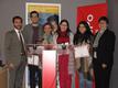 Sciences Po 2017 - Remise du prix gagnant du Challenge solidaire par Mme Isabelle Rosabrunetto, Directrice Générale des Relations Extérieures et de la Coopération : une équipe d'étudiants marocains de Sciences Po Paris-Campus Moyen Orient Méditerranée se voit attribuer une subvention de 12 000 euros pour soutenir l'insertion professionnelle de jeunes handicapés au Maroc©DCI Sciences Po 2017 - Remise du prix gagnant du Challenge solidaire par Mme Isabelle Rosabrunetto, Directrice Générale des Relations Extérieures et de la Coopération : une équipe d'étudiants marocains de Sciences Po Paris-Campus Moyen Orient Méditerranée se voit attribuer une subvention de 12 000 euros pour soutenir l'insertion professionnelle de jeunes handicapés au Maroc©DCI