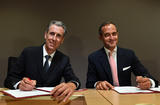 Sciences Po rentrée 2017 - Gilles Tonelli, Conseiller de Gouvernement-Ministre des Relations Extérieures et de la Coopération, et Frédéric Mion, Directeur de l’Institut d’Etudes Politiques de Paris ©Direction de la Communication/Manuel Vitali