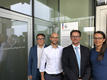 SICCFIN-Liechtenstein - De gauche à droite : Éric Bergesi, Michael Schoeb, Yann Raconnat le Goff et Karine Imbert. ©DR SICCFIN-Liechtenstein - De gauche à droite : Éric Bergesi, Michael Schoeb, Yann Raconnat le Goff et Karine Imbert. ©DR