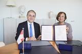 Signature accord cadre Conseil de l'Europe - S.E. M. Rémi Mortier, Ambassadeur, Représentant permanent de la Principauté de Monaco auprès du Conseil de l’Europe, et Mme Gabriella Battaini-Dragoni, Secrétaire générale adjointe du Conseil de l’Europe ©DR Signature accord cadre Conseil de l'Europe - S.E. M. Rémi Mortier, Ambassadeur, Représentant permanent de la Principauté de Monaco auprès du Conseil de l’Europe, et Mme Gabriella Battaini-Dragoni, Secrétaire générale adjointe du Conseil de l’Europe ©DR