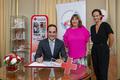 signature PTE CRM - Frédéric Platini, Secrétaire Général de la Croix-Rouge monégasque, accompagné de Marie-Pierre Gramaglia, Conseiller de Gouvernement-Ministre de l’Équipement, de l’Environnement et de l’Urbanisme, et Annabelle Jaeger-Seydoux, Directrice de la Mission pour la Transition Energétique, lors de la signature du pacte ©Direction de la communication – Stéphane Danna signature PTE CRM - Frédéric Platini, Secrétaire Général de la Croix-Rouge monégasque, accompagné de Marie-Pierre Gramaglia, Conseiller de Gouvernement-Ministre de l’Équipement, de l’Environnement et de l’Urbanisme, et Annabelle Jaeger-Seydoux, Directrice de la Mission pour la Transition Energétique, lors de la signature du pacte ©Direction de la communication – Stéphane Danna