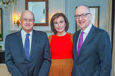 Smithsonian Insitituion - Photo caption: From left to right: Mr John McCarter, Chair of the Board of Regents of the Smithsonian Institution; H.E. Ms Maguy Maccario Doyle, Ambassador of Monaco to the United States and Dr David J. Skorton, new Secretary of the Smithsonian Institution © Embassy of Monaco to the United States 