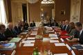 Table ronde - Commission mixte FR- MC - Les deux délégations lors de la réunion Table ronde - Commission mixte FR- MC - Les deux délégations lors de la réunion