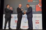 Trophée de l'éco 1 - Remise du Prix Spécial à Michel Boeri, Président de l'Automobile Club de Monaco par le Ministre d'Etat ©Direction de la Communication/Michael Alesi