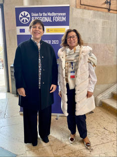 UpM 2 - 2- Mme Isabelle Rosabrunetto et S.E. Mme Catherine Fautrier Rousseau © DR