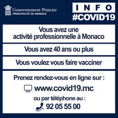 Vaccination salariés non-résidents +40 ans - Ouverture de la vaccination aux salariés non-résidents de 40 ans et plus