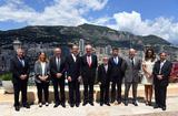 Visite De kerchove - De gauche à droite : le Contre-amiral Dominique Riban, Directeur de l’Agence Monégasque de Sécurité Numérique (AMSN) ; Isabelle Costa, Secrétaire Général Adjoint du Secrétariat Général du Gouvernement ; Richard Marangoni, Directeur de la Sûreté Publique ; Gilles Tonelli, Conseiller de Gouvernement - Ministre des Relations Extérieures et de la Coopération représentant S.E. M. le Ministre d’État ; Gilles de Kerchove, Coordinateur de l’Union européenne pour la lutte contre le terrorisme ; Patrice Cellario, Conseiller de Gouvernement - Ministre de l’Intérieur ; Elie Cavigneaux, Conseiller auprès du Coordinateur de l’Union européenne pour la lutte contre le terrorisme ; Laurent Anselmi, Directeur des Services Judiciaires, ; Geneviève Berti, Directeur de la Communication et Georges Lisimachio, Chef du Cabinet de S.A.S. le Prince Souverain ©Direction de la Communication/Manuel Vitali