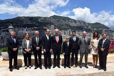 Visite De kerchove - De gauche à droite : le Contre-amiral Dominique Riban, Directeur de l’Agence Monégasque de Sécurité Numérique (AMSN) ; Isabelle Costa, Secrétaire Général Adjoint du Secrétariat Général du Gouvernement ; Richard Marangoni, Directeur de la Sûreté Publique ; Gilles Tonelli, Conseiller de Gouvernement - Ministre des Relations Extérieures et de la Coopération représentant S.E. M. le Ministre d’État ; Gilles de Kerchove, Coordinateur de l’Union européenne pour la lutte contre le terrorisme ; Patrice Cellario, Conseiller de Gouvernement - Ministre de l’Intérieur ; Elie Cavigneaux, Conseiller auprès du Coordinateur de l’Union européenne pour la lutte contre le terrorisme ; Laurent Anselmi, Directeur des Services Judiciaires, ; Geneviève Berti, Directeur de la Communication et Georges Lisimachio, Chef du Cabinet de S.A.S. le Prince Souverain ©Direction de la Communication/Manuel Vitali