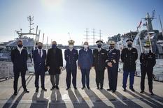 Visite délégation Gendarmerie française - ©Direction de la Communication / Stéphane Danna