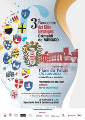 Visuel 3ème Rencontre Sites historiques Grimaldi de Monaco