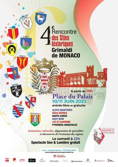 Visuel 4ème Rencontre des Sites historiques Grimaldi de Monaco