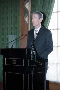 Voeux corps diplomatique 2018 - Gilles Tonelli, Conseiller de Gouvernement-Ministre des Relations Extérieures et de la Coopération ©DR