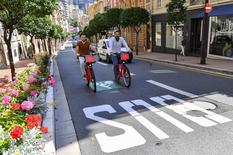 Voies des bus ouvertes aux cyclistes - Voies de bus ouvertes aux vélos et trottinettes électriques