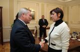 VT Russie - M. Vassili Golubev, Gouverneur de Rostov et S.E. Mme Mireille Pettiti, Ambassadeur de la Principauté de Monaco auprès de la Fédération de Russie ©DR VT Russie - M. Vassili Golubev, Gouverneur de Rostov et S.E. Mme Mireille Pettiti, Ambassadeur de la Principauté de Monaco auprès de la Fédération de Russie ©DR