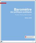 Baromètre des politiques publiques 2016 Baromètre des politiques publiques 2016